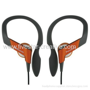 Panasonic Rp-hs33 Clip On Sport Earphone In Orange 